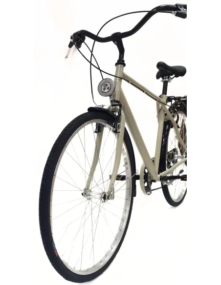 Rower Miejski 28 Męski Stal Revoshift Błotniki Bagażnik Oświetlenie Stopka