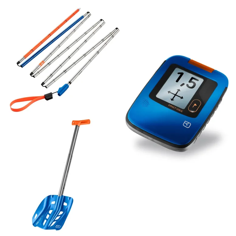 Zestaw Lawinowy Ortovox Avalanche Rescue Set Light Sonda Łopata Detektor