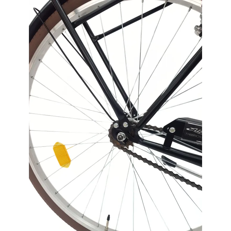 Rower Miejski Męski 28 Stal VBrake Błotniki Bagażnik Światła Dzwonek Stopka