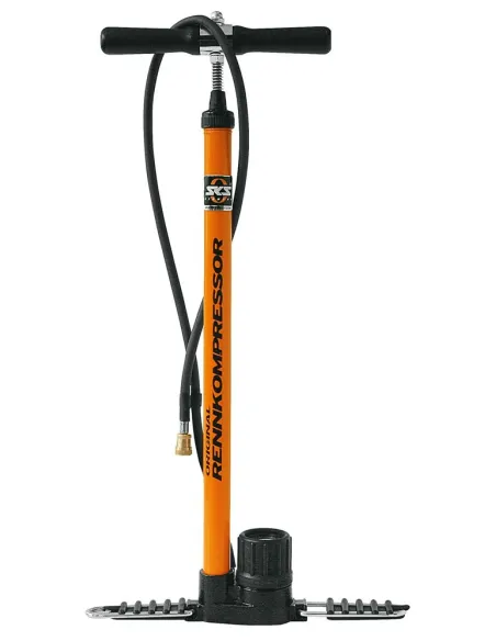 Pompka Stacjonarna Podłogowa SKS Rennkompressor Mosiężna Końcówka Do 16 Bar