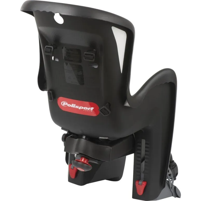 Fotelik Rowerowy Tylny Dziecięcy Polisport Bilby Regulacja Do 22 kg 26"-28"