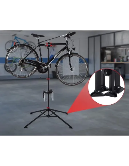 Stojak Serwisowy Na Rower Ultrasport Stabilny Regulowany Tacka Do 30 kg