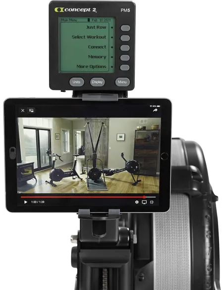 Wioślarz Treningowy Ergometr Wioślarski Concept2 RowErg Domowy Ekran 135kg