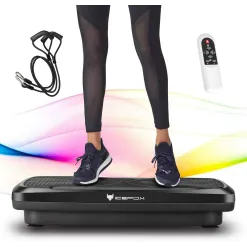 Platforma Wibracyjna Icefox 3D 200 W Płyta 10 Programów Treningowych