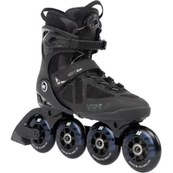 Rolki Damskie Męskie K2 Skates VO2 S 90 BOA X-training Unisex Czarne r. 38