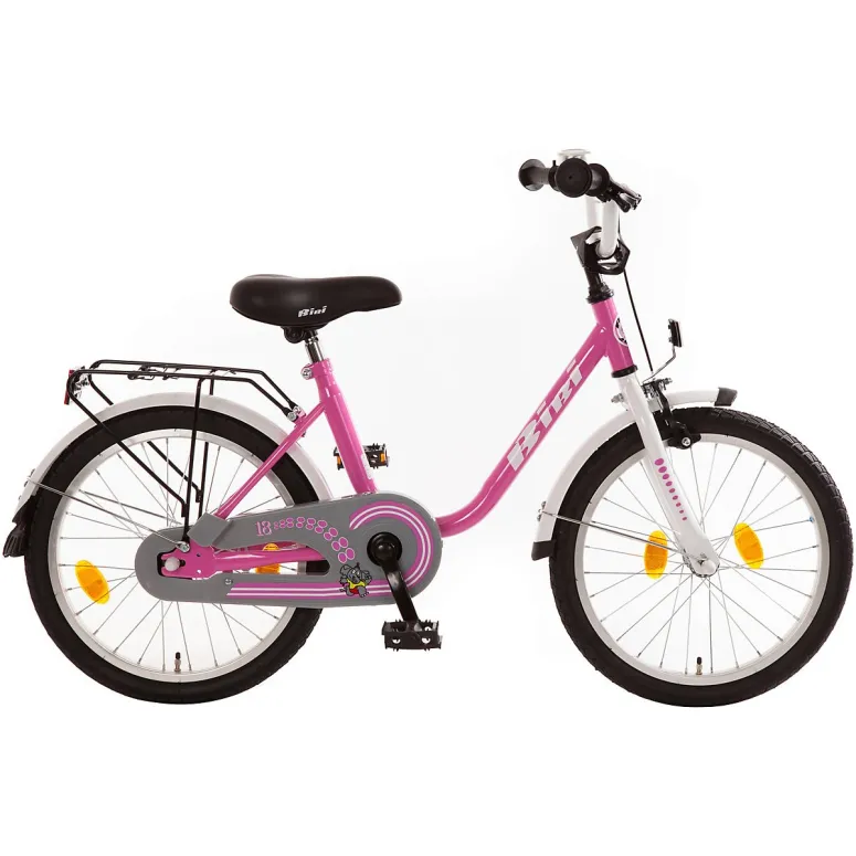 Dziewczęcy Rower BIBI 18 Kontra 5+ Bagażnik Stopka - 2