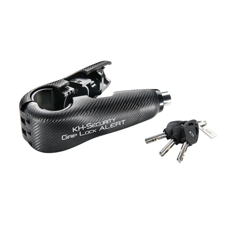 Alarm Motocykl Blokada Dźwigni Jednośladów KH-Security Grip Lock 120dB