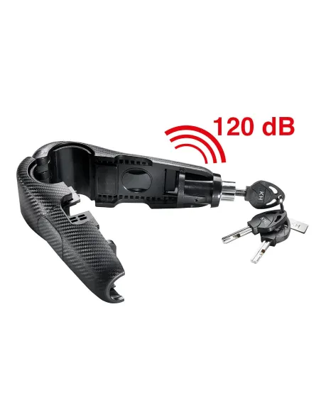 Alarm Motocykl Blokada Dźwigni Jednośladów KH-Security Grip Lock 120dB