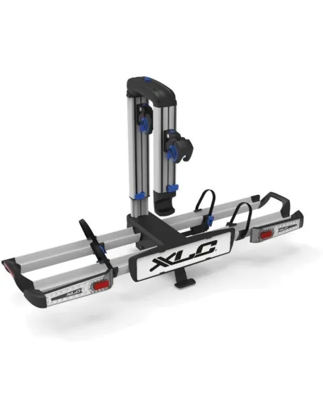 Bagażnik Rowerowy Na Rowery XLC Almada Work-E Składany Rowery 2 x 30kg LED