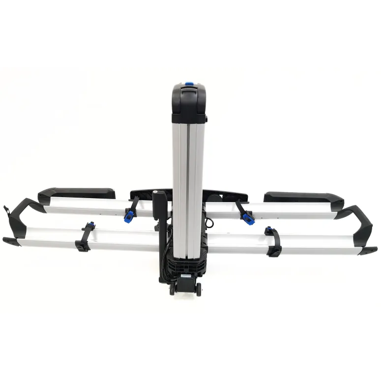 Bagażnik Rowerowy Na Rowery XLC Almada Work-E Składany Rowery 2 x 30kg LED