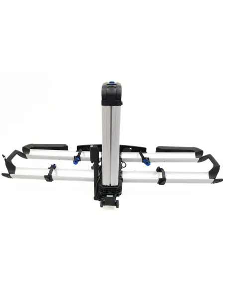 Bagażnik Rowerowy Na Rowery XLC Almada Work-E Składany Rowery 2 x 30kg LED