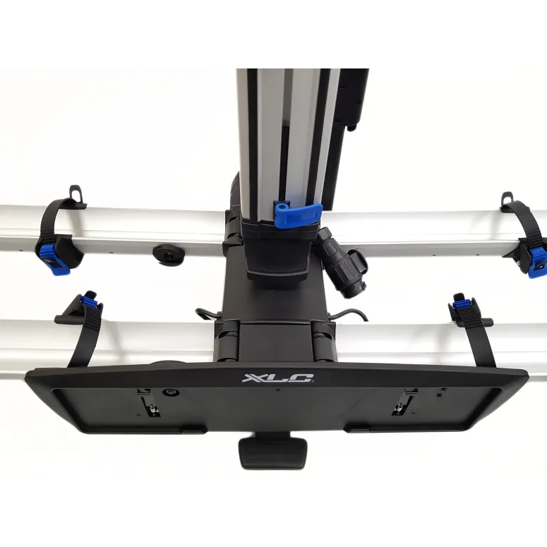 Bagażnik Rowerowy Na Rowery XLC Almada Work-E Składany Rowery 2 x 30kg LED