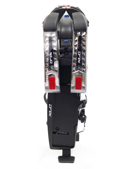 Bagażnik Rowerowy Na Rowery XLC Almada Work-E Składany Rowery 2 x 30kg LED