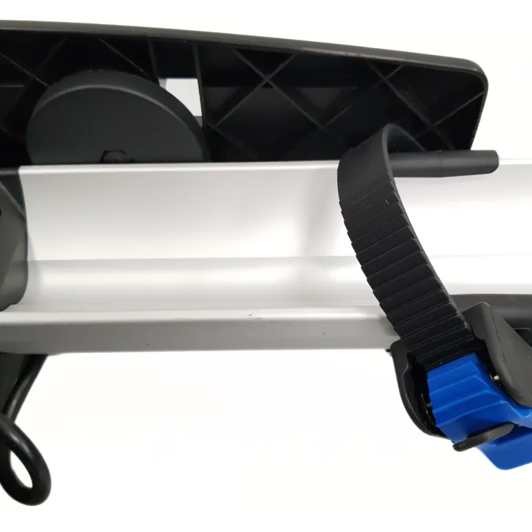 Bagażnik Rowerowy Na Rowery XLC Almada Work-E Składany Rowery 2 x 30kg LED