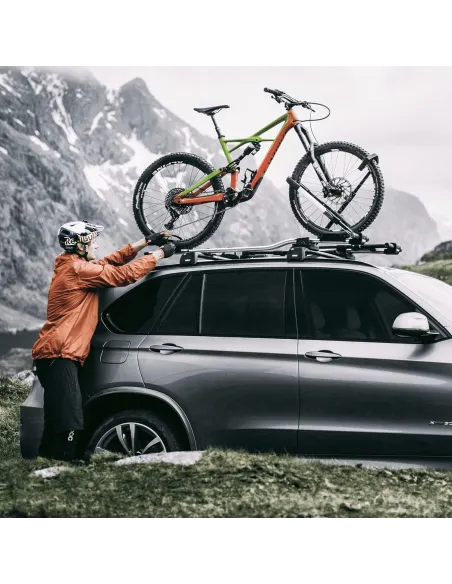 Bagażnik Rowerowy Turystyczny Thule UpRide 20-29" Mocowanie Na Dachu 20kg