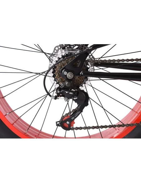 Rower Chłopięcy Fatbike 24 Grube Opony Komunia