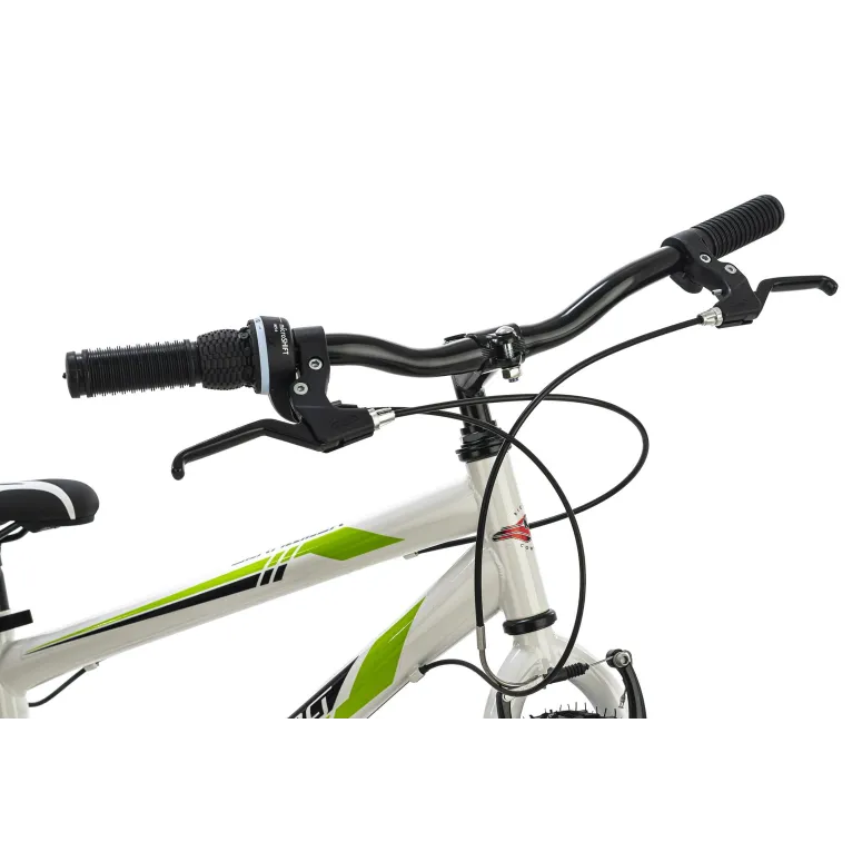 Rower Górski Dziecięcy 24 Stal Microshift Góral V-Brake Odblaski Stopka