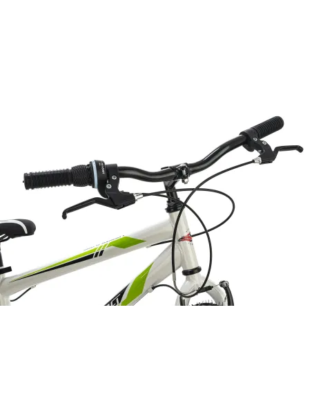 Rower Górski Dziecięcy 24 Stal Microshift Góral V-Brake Odblaski Stopka