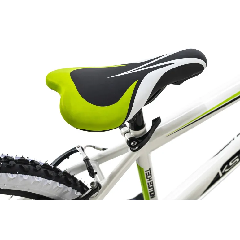 Rower Górski Dziecięcy 24 Stal Microshift Góral V-Brake Odblaski Stopka