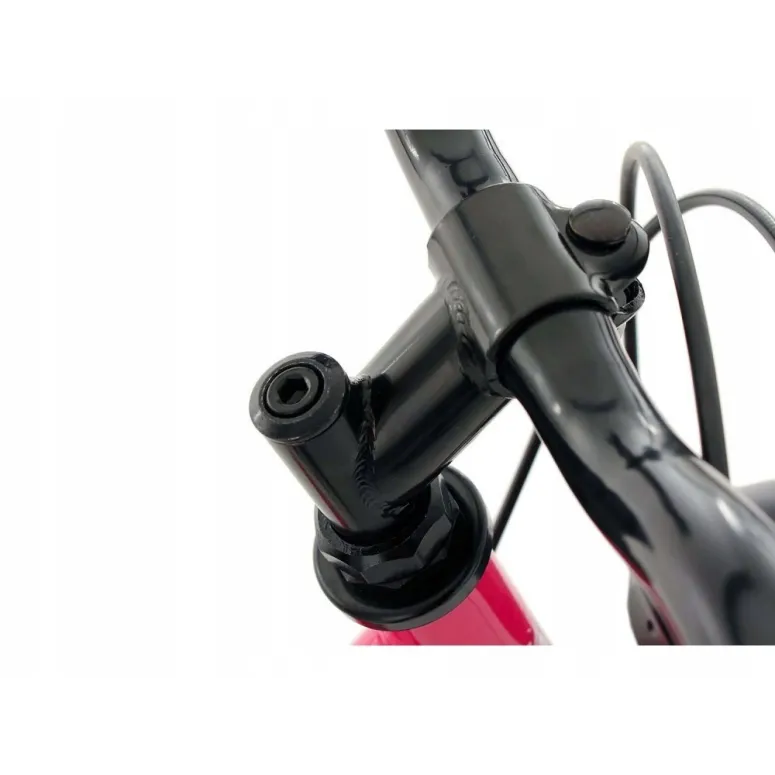 Dziewczęcy Rower Miejski Damka 24 Światła Bagażnik