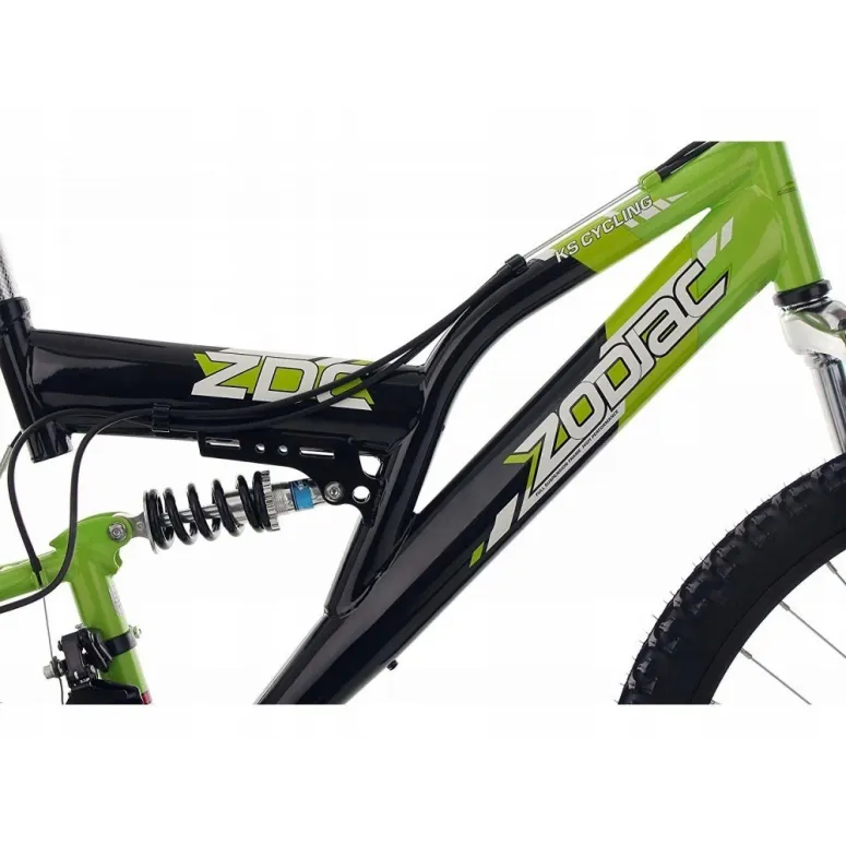 Rower Górski Dziecięcy Chłopięcy 24 Amortyzacja