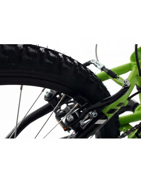 Rower Górski Dziecięcy Chłopięcy 24 Amortyzacja