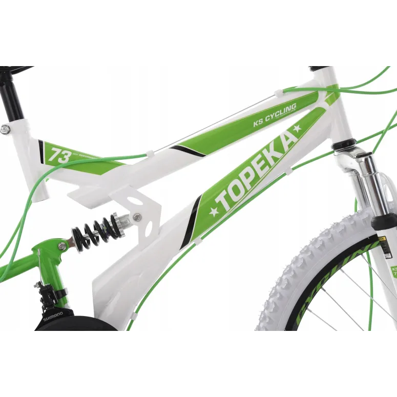 Dziecięcy Rower Górski MTB Topeka 24 Amortyzacja
