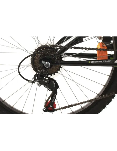 Rower Górski MTB 24 Chłopięcy Amortyzacja Światła