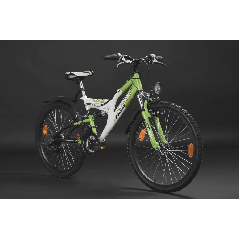 Rower Górski MTB 24 Chłopięcy Amortyzacja Światła