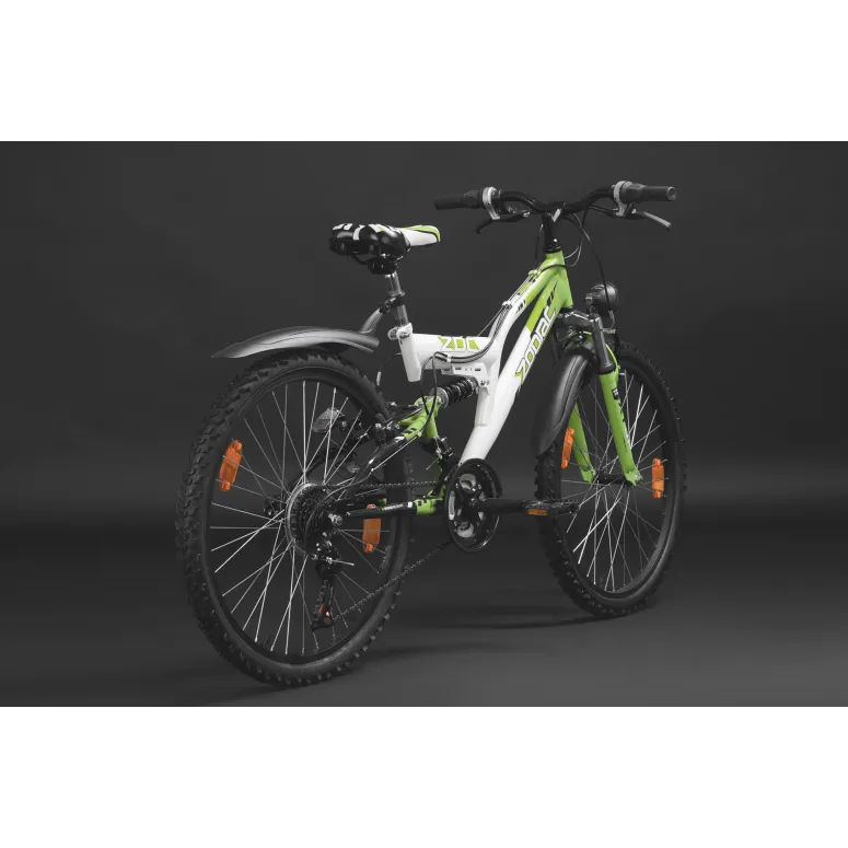 Rower Górski MTB 24 Chłopięcy Amortyzacja Światła