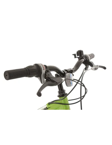 Rower Górski Dziecięcy Młodzieżowy 24 MTB Pełna Amortyzacja Góral Stalowy