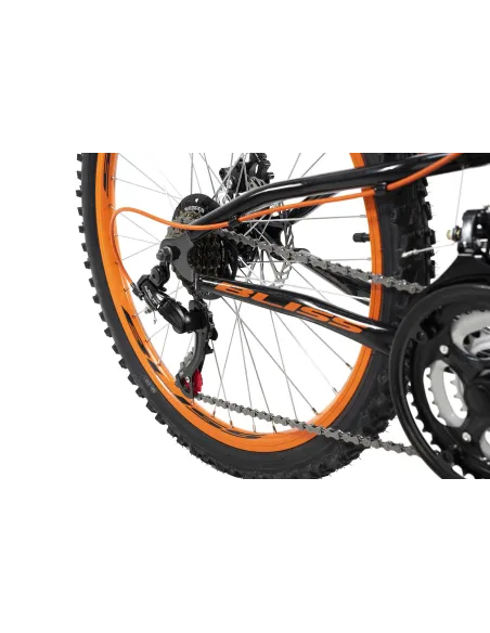 Rower Górski Terenowy Młodzieżowy 24 Amortyzacja Tarcze 18 Bieg