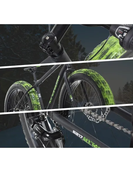 Rower Fatbike Młodzieżowy Chłopięcy 26 Terenowy Szerokie Grube Opony Tarcze