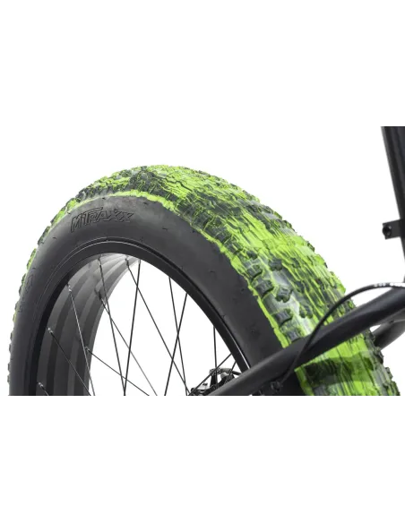 Rower Fatbike Młodzieżowy Chłopięcy 26 Terenowy Szerokie Grube Opony Tarcze