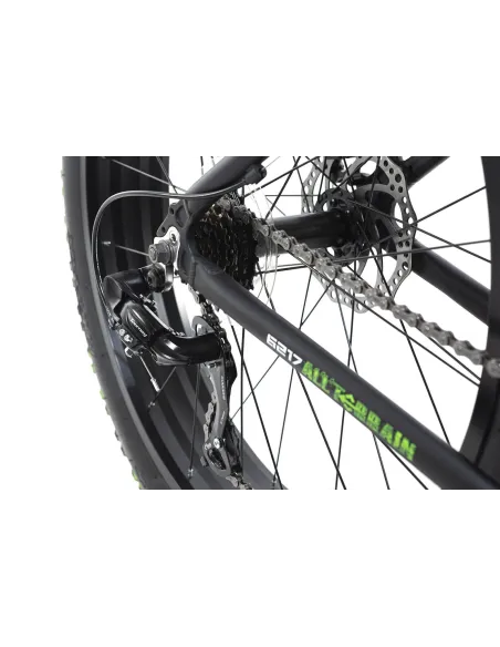 Rower Fatbike Młodzieżowy Chłopięcy 26 Terenowy Szerokie Grube Opony Tarcze