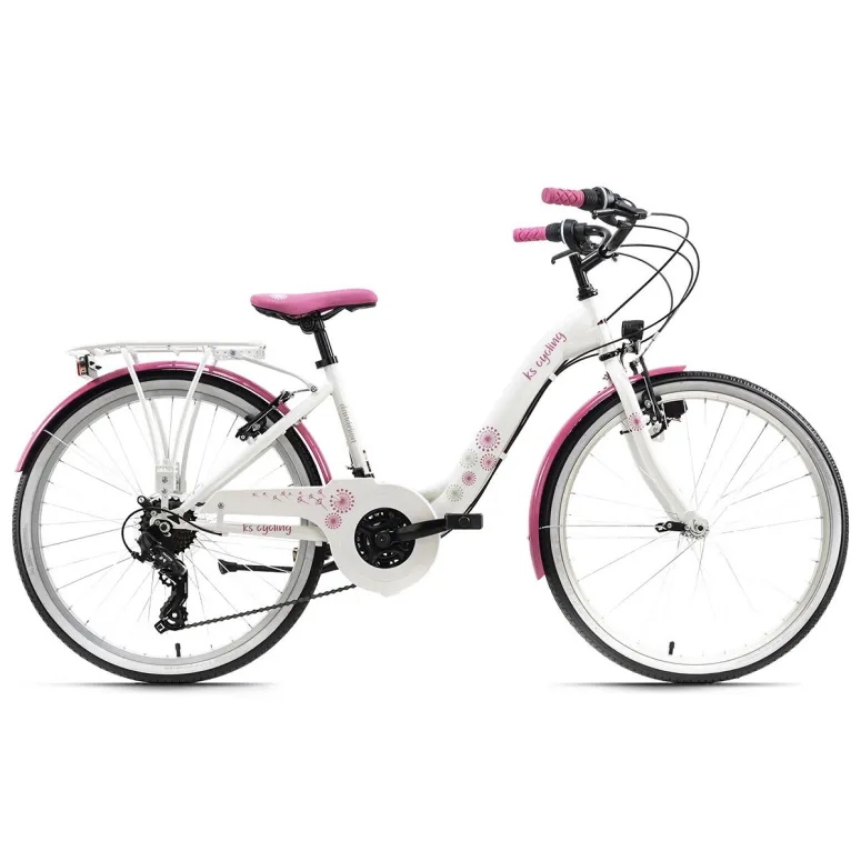 Rower Dziecięcy 24 Dziewczęcy Miejski 21 Biegów