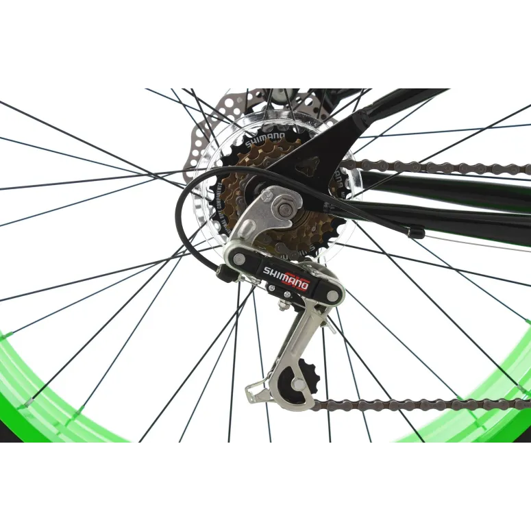 Rower Górski 26 Fatbike Grube Opony Unisex 6 Biegów