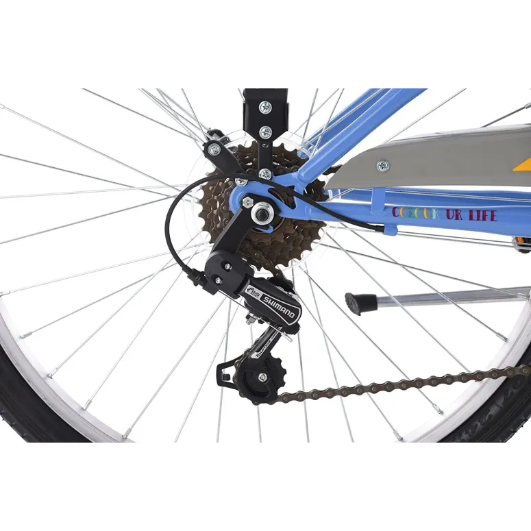 Dziewczęcy Rower Miejski 24 Damka 6 Biegów Komunia