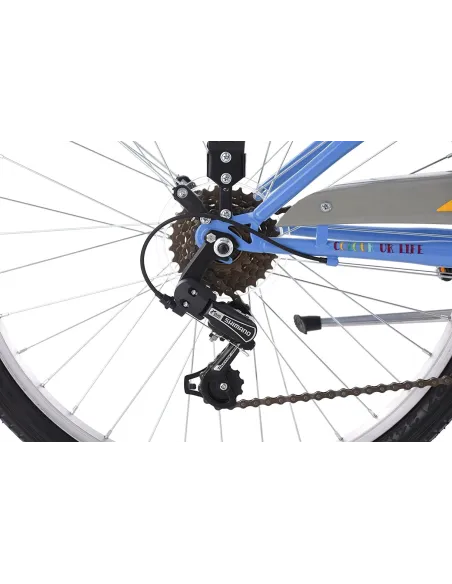 Dziewczęcy Rower Miejski 24 Damka 6 Biegów Komunia