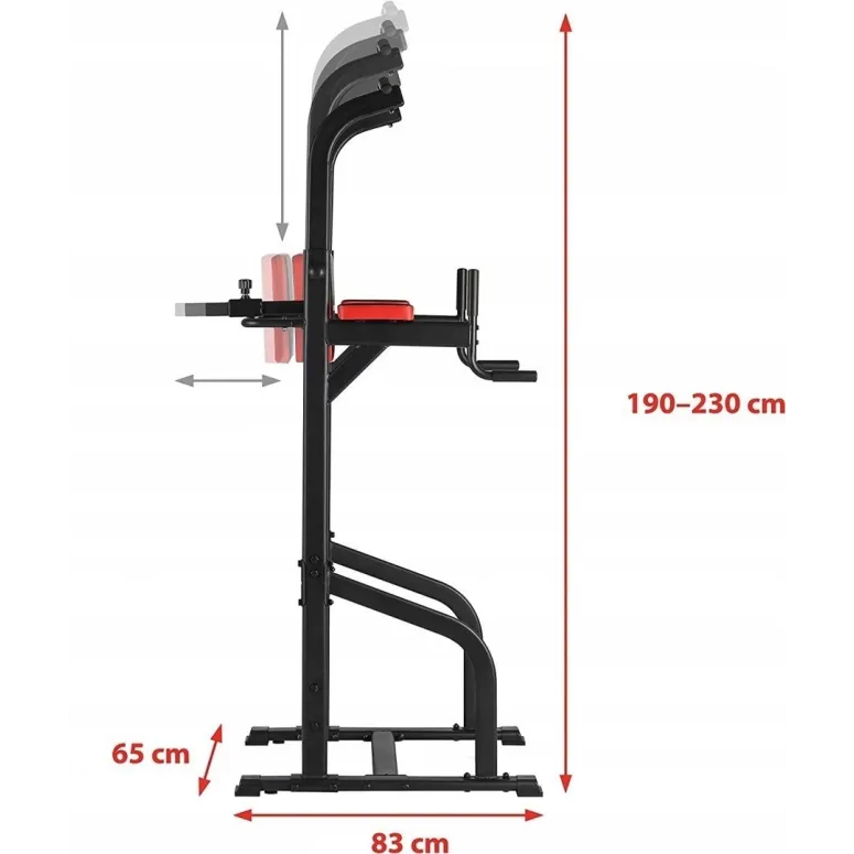 Drążek Stacjonarny Ultrasport Do Podciągania Ćwiczeń Wielofunkcyjny Poręcz