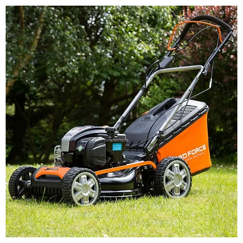 Kosiarka Spalinowa Yard Force Mocna Do Trawy Mulczowanie Napęd 125cm 1,8kW