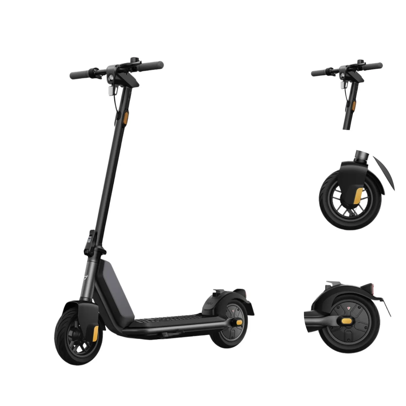 Hulajnoga Elektryczna NIU KQI1 PRO grey 20km/h 250 W Zasięg 25km Koła 9"