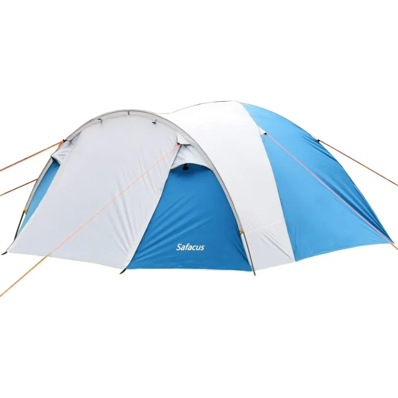 Namiot Turystyczny Safacus 4 osobowy Rodzinny Kempingowy Wodoodporny 3000mm
