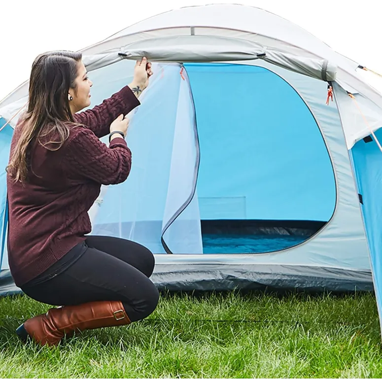 Namiot Turystyczny Safacus 4 osobowy Rodzinny Kempingowy Wodoodporny 3000mm