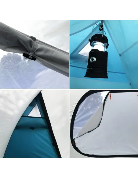 Namiot Turystyczny Safacus 4 osobowy Rodzinny Kempingowy Wodoodporny 3000mm