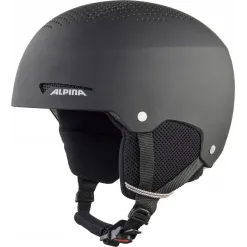 Kask Narciarski Snowboard Dziecięcy Alpina Zupo Czarny Mat EPS r. 48-52 cm