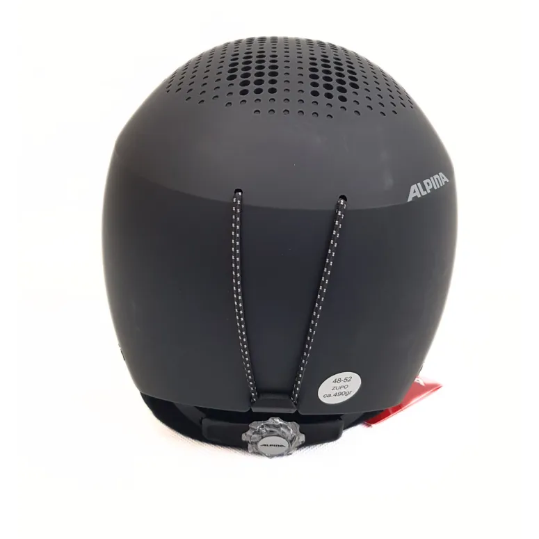 Kask Narciarski Snowboard Dziecięcy Alpina Zupo Czarny Mat EPS r. 48-52 cm