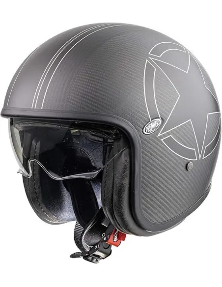 Kask Motocyklowy Premier Helmets Vintage Evo Star Carbon Uniseks XL 61-62