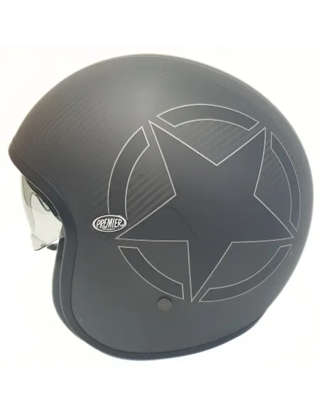Kask Motocyklowy Premier Helmets Vintage Evo Star Carbon Uniseks XL 61-62
