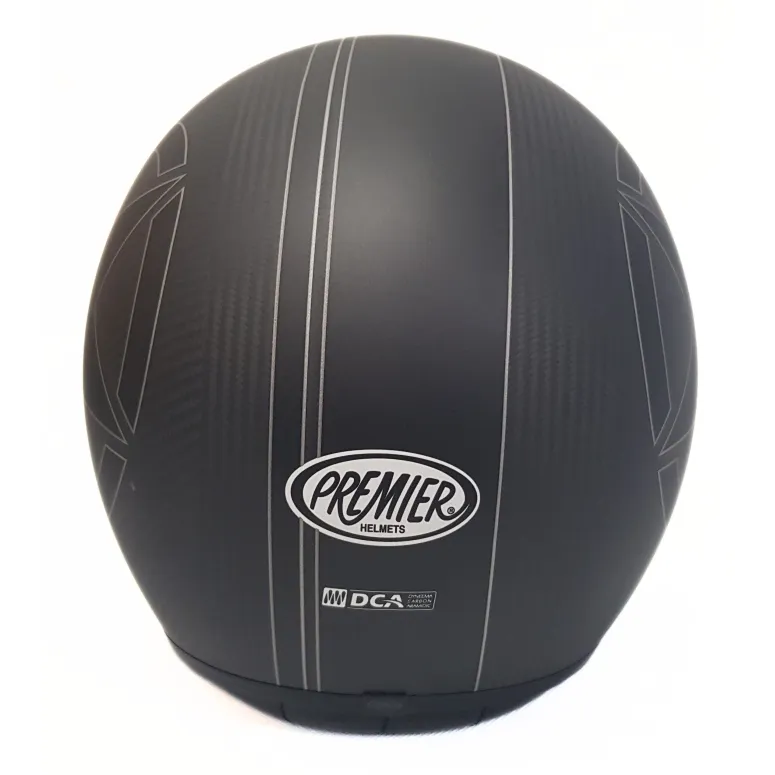 Kask Motocyklowy Premier Helmets Vintage Evo Star Carbon Uniseks XL 61-62